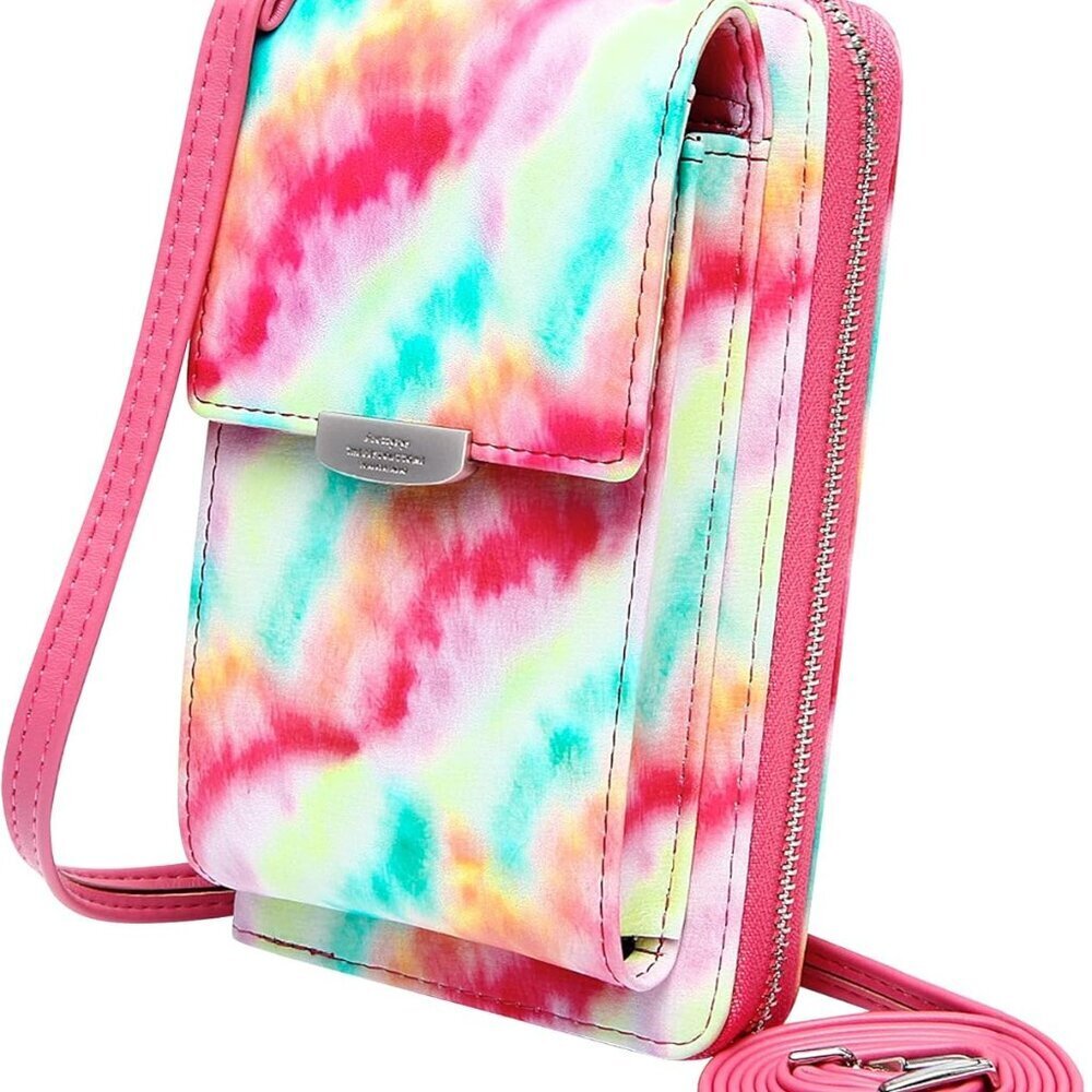 Small Crossbody Bag Cell Phone Purse Wallet with Credit Card Slots for Women